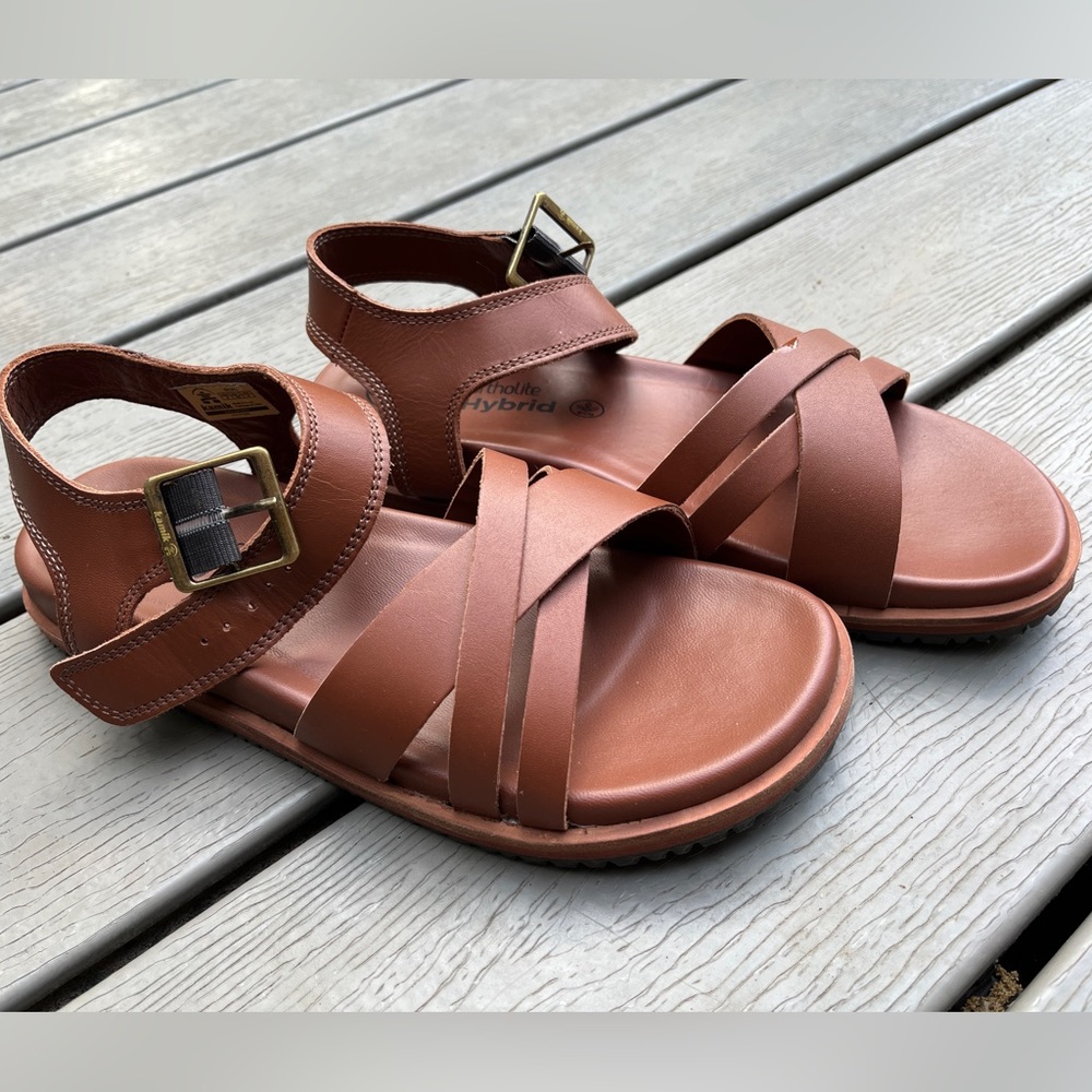 Kamik Sadie Leather Sandals Size 8